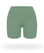 Load image into Gallery viewer, Short Pro Running Dama Largo Verde Claro