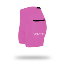 Cargar imagen en el visor de la galería, Short Pro Running Dama Corto Rosado