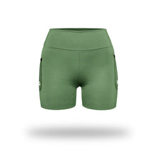 Load image into Gallery viewer, Short Pro Running Dama Corto Verde Claro