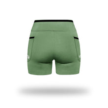 Load image into Gallery viewer, Short Pro Running Dama Corto Verde Claro