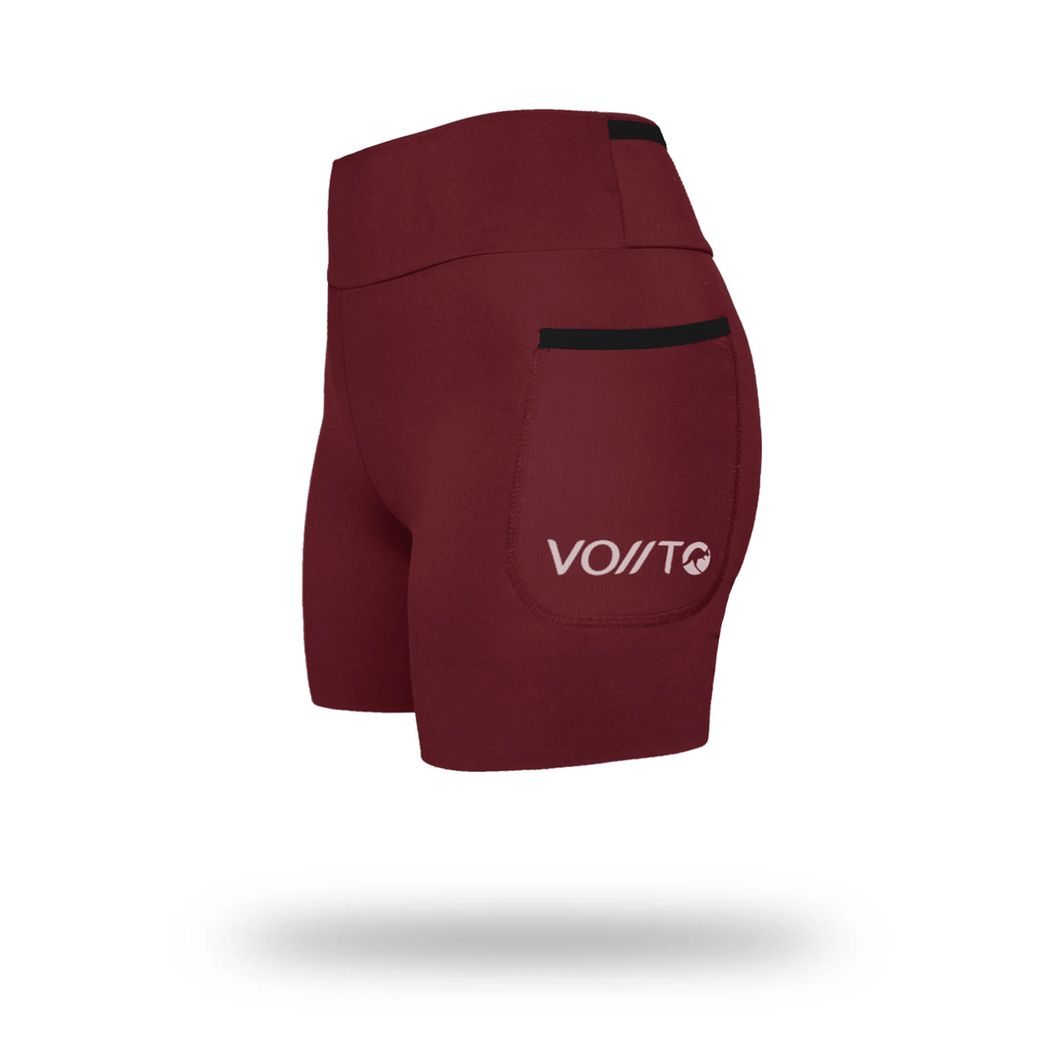 Short Pro Running Dama Corto Terracota