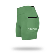 Cargar imagen en el visor de la galería, Short Pro Running Dama Corto Verde Claro
