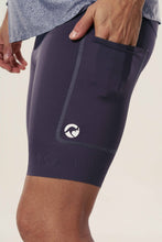 Cargar imagen en el visor de la galería, Short Pro Running Hombre Gris LEVITARI
