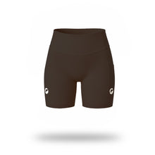 Cargar imagen en el visor de la galería, Short Pro Running Corto Dama Café
