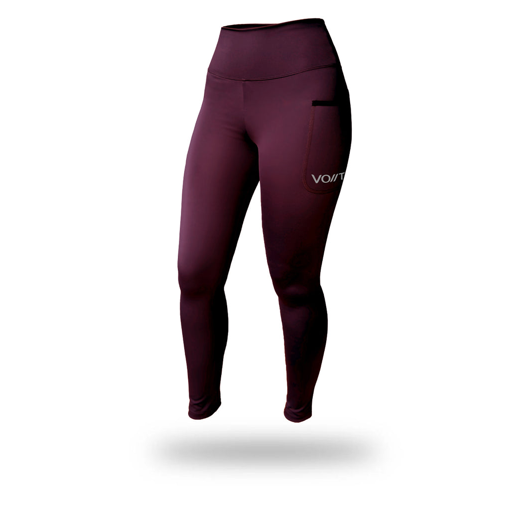 Leggins Running Vinotinto