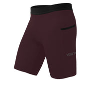Cargar imagen en el visor de la galería, Short Pro Running Hombre Marrón 5 bolsillos
