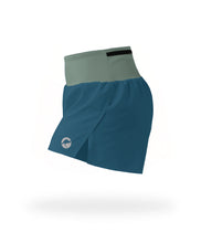 Load image into Gallery viewer, Pantaloneta Élite Dama  - Verde/azul
