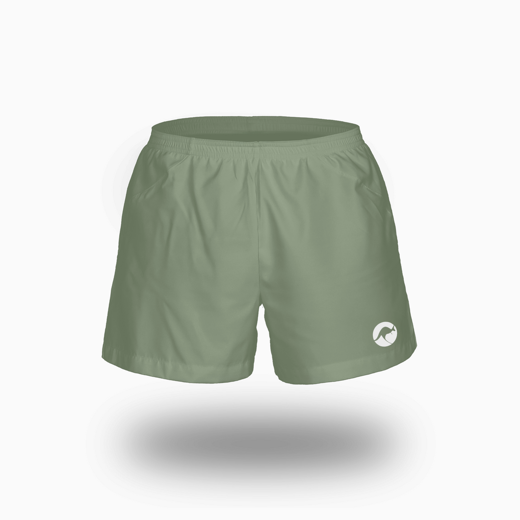 Pantaloneta verde con Bolsillo lateral
