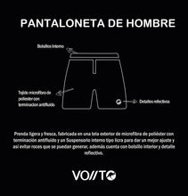 Cargar imagen en el visor de la galería, Pantaloneta Azul con Bolsillo Pequeño Lateral
